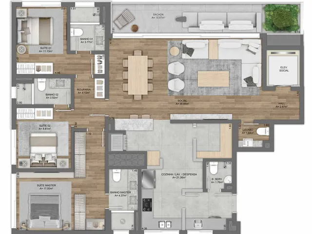 Imagem 12: Bordini 1595 - Apartamento à venda no bairro Bela Vista - Porto Alegre/RS