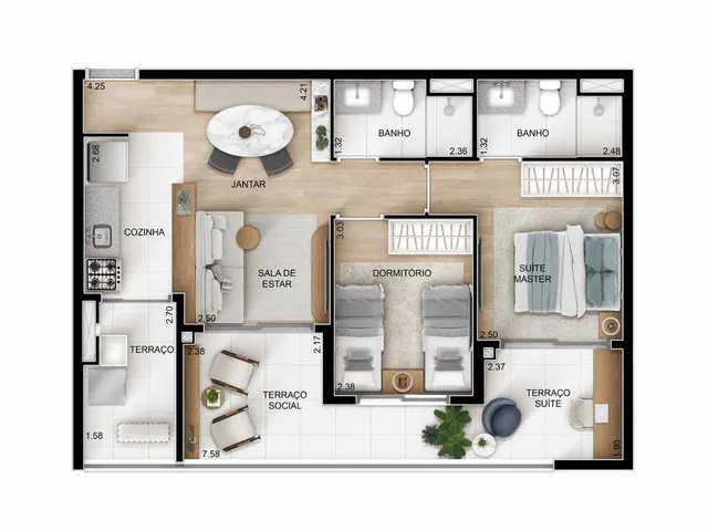 Imagem 4: Apartamento Residencial em São Paulo - Sp, Alto do Ipiranga