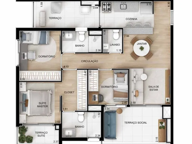 Imagem 10: Apartamento Residencial em São Paulo - Sp, Alto do Ipiranga