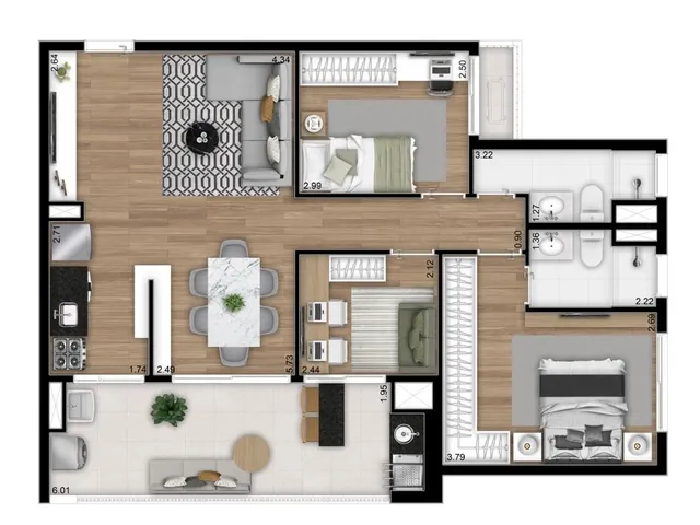 Imagem 8: Apartamento Residencial em São Paulo - Sp, Perdizes