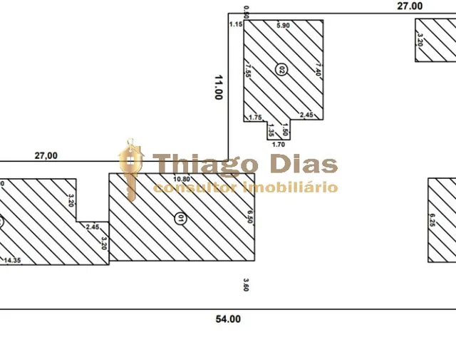 Imagem: Terreno Amplo Á Venda com 858 M² em Ótima