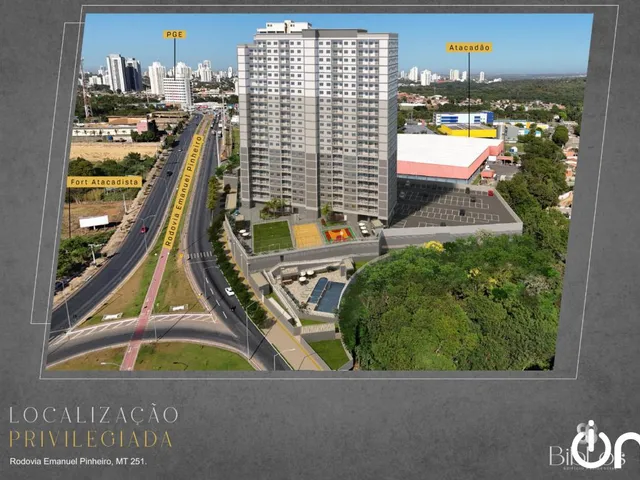 Imagem 2: Apartamento 2 quartos Biblos GMS – Parque das Águas - Cuiabá