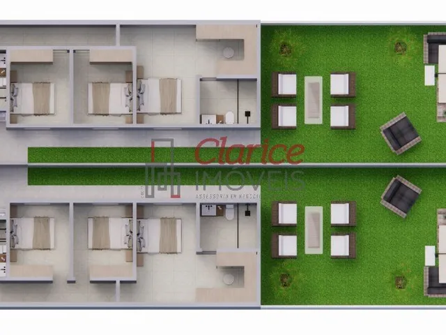 Imagem 1: Casa nova a venda na Cidade Jardim em São José dos Pinhais