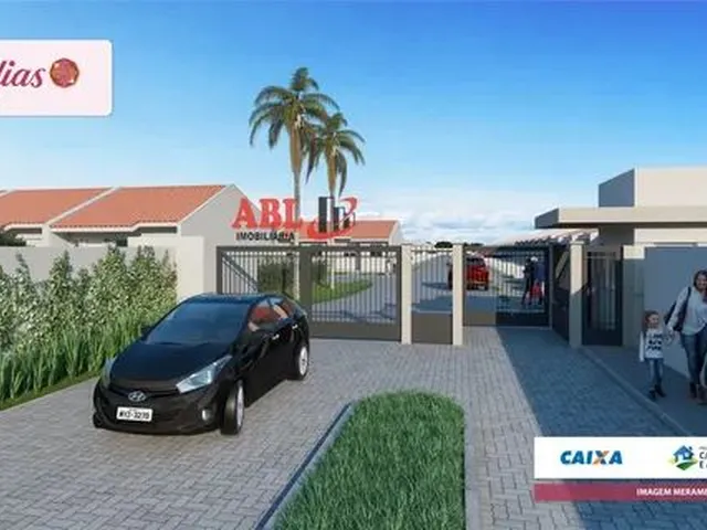 Imagem: A casa em condomínio possui 1 Dormitório, 1 Banheiro, 2
