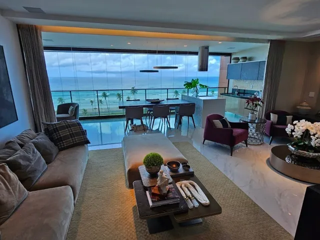 Imagem: O apartamento possui 4 Dormitórios, 4 Suítes, 5