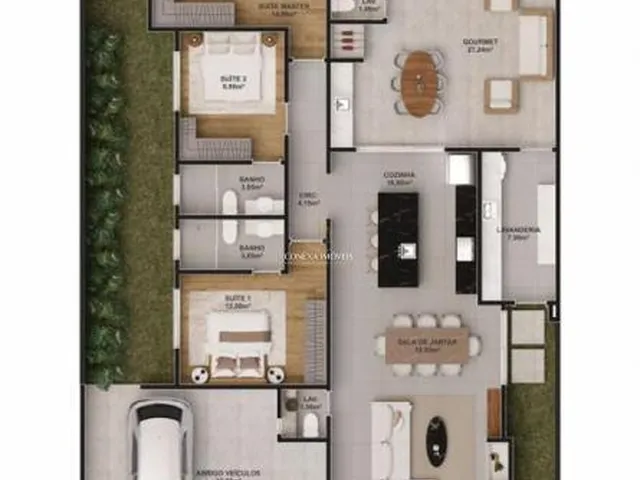 Imagem 6: Casa moderna plana à venda em Novo Hamburgo | 3 Suítes | Vila Nova