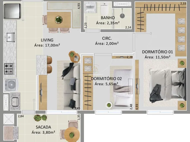 Imagem 2: RESIDENCIAL MODERNO E COMPLETO PRÓXIMO FEEVALE NOVO HAMBURGO