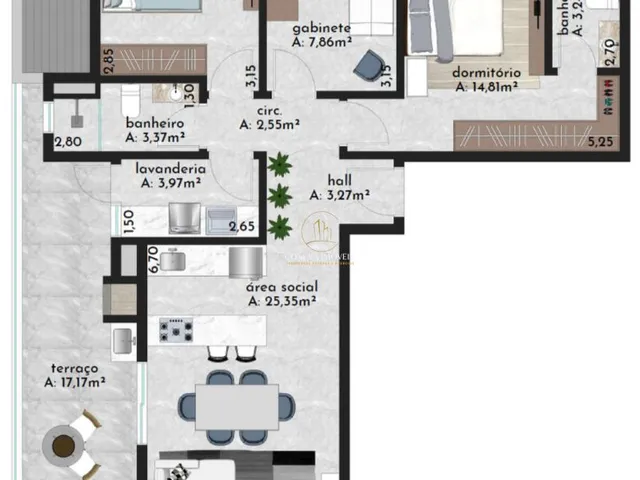 Imagem 8: Últimas Unidades Apartamentos 2 e 3 Dormitórios - Presidente Lucena
