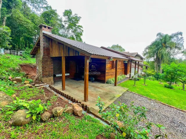 Imagem 4: Sítio em Ivoti | 2.400m² | chalé | área com mata