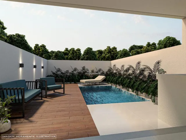 Imagem 8: Sobrado Novo com 3 Suítes e Piscina em Estância Velha