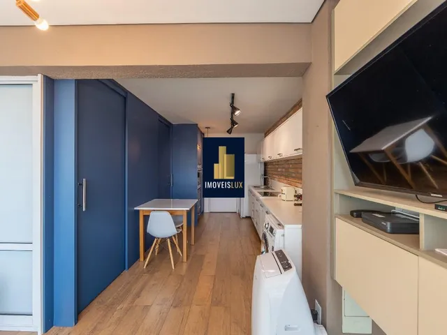 Imagem 6: Studio de Luxo À Venda em São Paulo-Sp, no Campo Belo: 1 Quarto, 1 Banheiro, 1 Vaga, 34M² de Área. Aproveite!