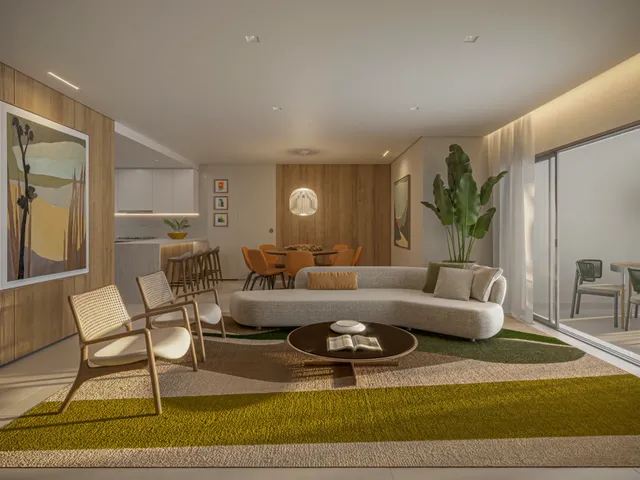 Imagem 3: Apartamento em Curitiba, no bairro Cabral - Referência: 203 AAria - Piemonte Alberi