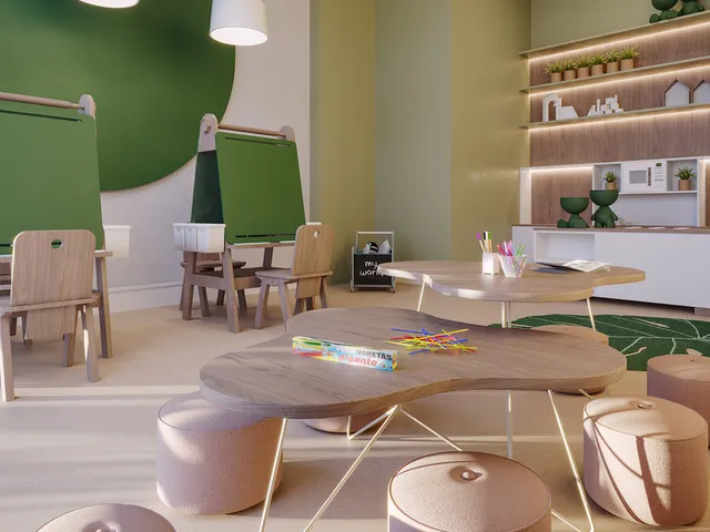 Imagem 6: Apartamento em Curitiba, no bairro Ecoville - Referência: 302 - Átrio