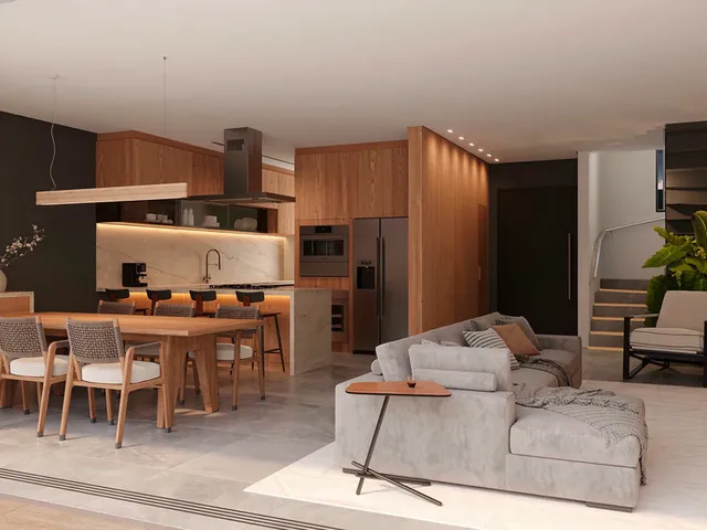 Imagem 2: Casa em Condomínio em Curitiba, no bairro Campo Comprido - Referência: Casa8 - Alameda