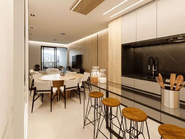 Imagem 5: Cobertura Duplex em Curitiba, no bairro Boa Vista - Referência: 702 - OAK Curitiba