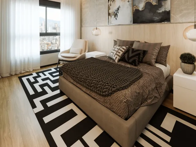 Imagem 6: Cobertura Duplex em Curitiba, no bairro Boa Vista - Referência: 702 - OAK Curitiba