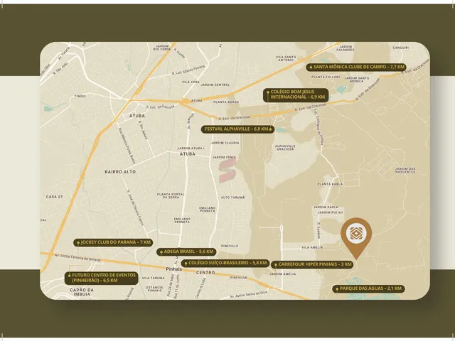 Imagem 10: TERRENO à venda com 1712.2m² por R$ 1.141.614,00 no bairro Jardim Karla - PINHAIS / PR