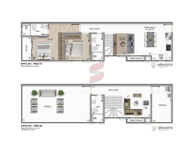 Imagem 8: APARTAMENTO com 2 dormitórios à venda com 129.18m² por R$ 790.000,00 no bairro Centro