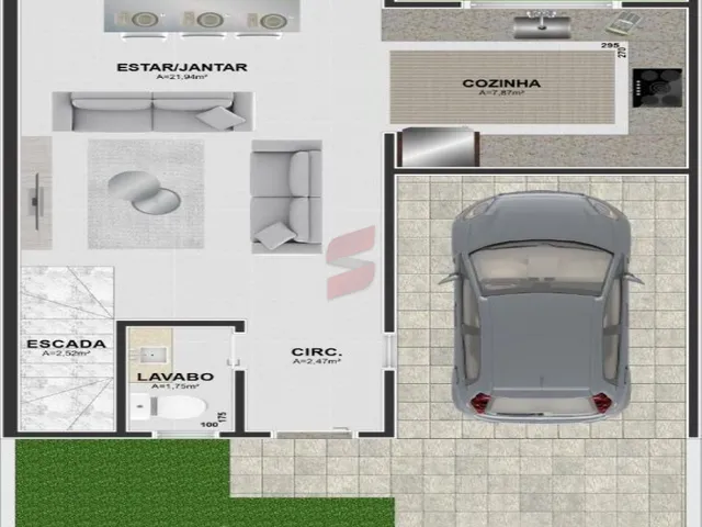 Imagem 4: SOBRADO com 3 dormitórios à venda com 115m² por R$ 789.000,00 no bairro Cajuru