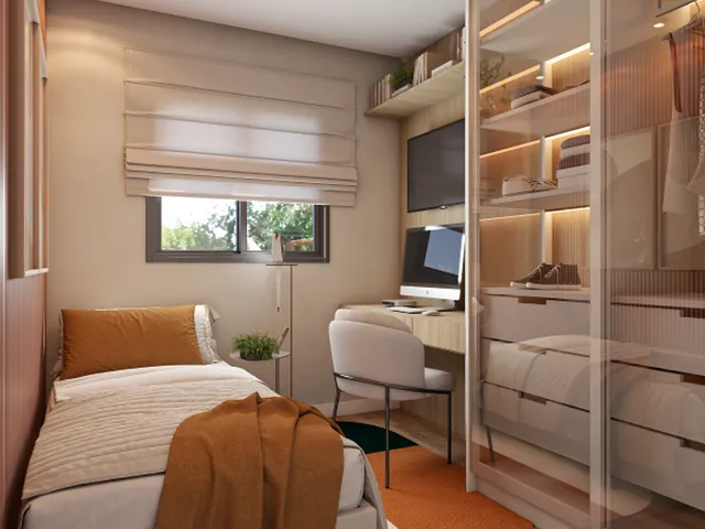 Imagem 7: Garden em Curitiba, no bairro Cajuru - Referência: APT101T1 - Natune