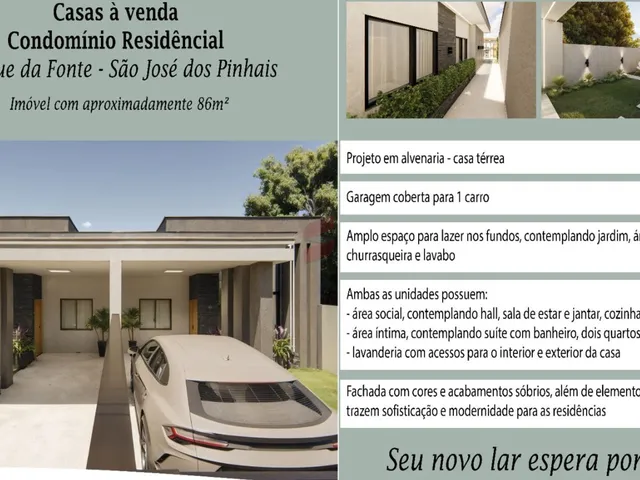 Imagem 2: CASA com 3 dormitórios à venda por R$ 665.000,00 no bairro Parque da Fonte - SÃO JOSÉ