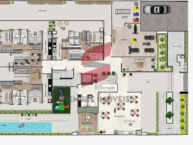 Imagem 7: APARTAMENTO com 2 dormitórios à venda com 59m² por R$ 455.000,00 no bairro Capão Raso