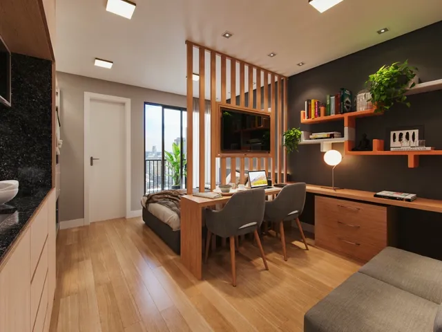 Imagem 7: Studio em Curitiba, no bairro Bacacheri - Referência: 204 - Zurich
