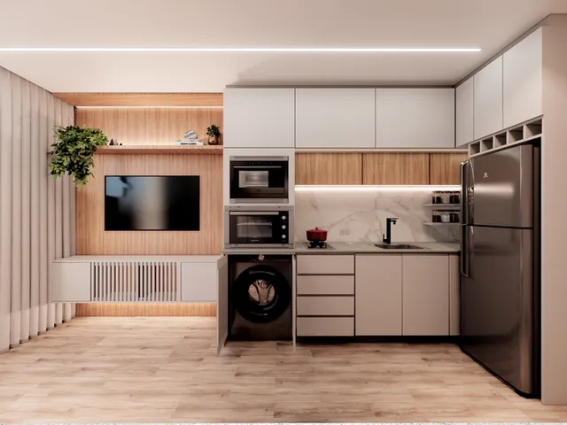 Imagem 10: Studio em Curitiba, no bairro Portão - Referência: 606 - Smart Living Portão