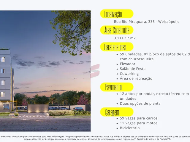 Imagem 13: APARTAMENTO com 2 dormitórios à venda com 55.83m² por R$ 376.990,00 no bairro