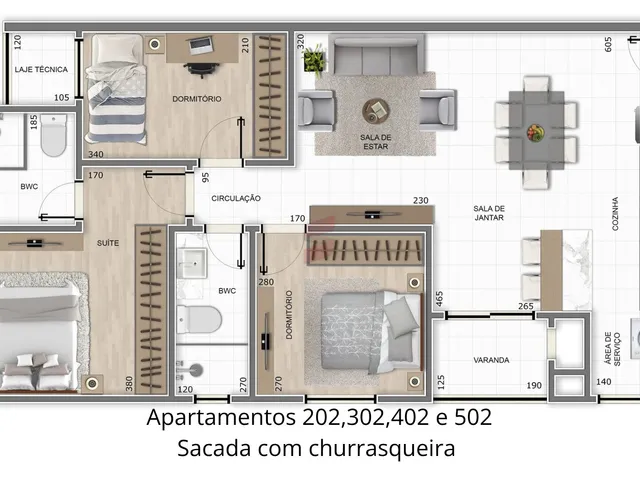 Imagem 8: APARTAMENTO com 2 dormitórios à venda por R$ 320.000,00 no bairro Weissópolis