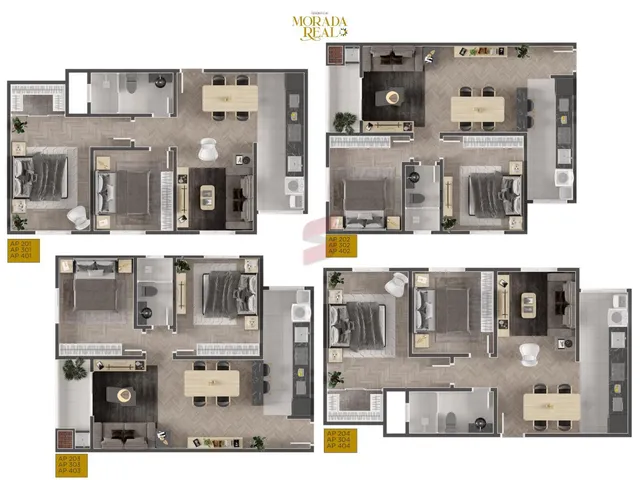 Imagem 2: APARTAMENTO com 2 dormitórios à venda por R$ 299.000,00 no bairro Jardim Pinheiros