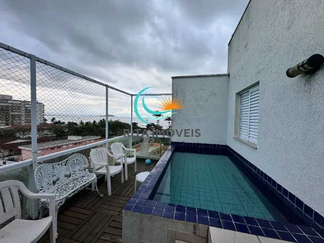 Imagem 2: Cobertura duplex no 5º andar com 3 dormitórios sendo 3 suítes vista do mar