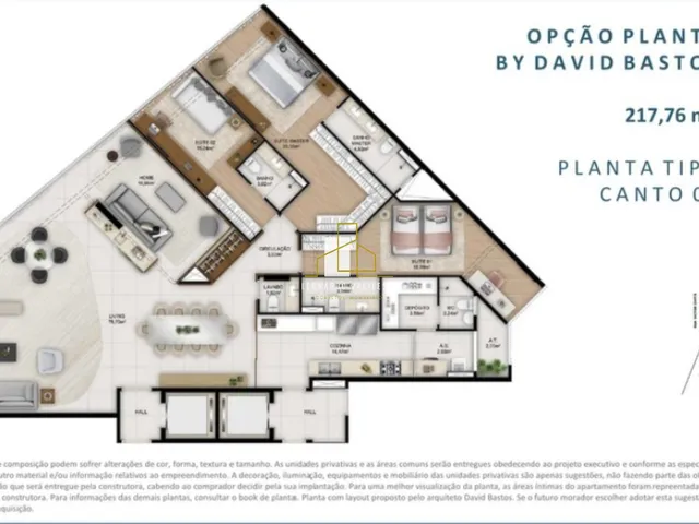 Imagem 15: Venda de Luxuoso Apartamento com 4 Suítes e 4 Vagas na Enseada do Suá, Vitória-ES