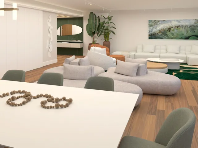Imagem 3: Apartamento 4 Quartos 3 Suítes 2 Vagas Com 330m²