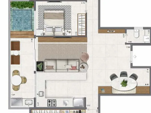 Imagem 14: Apartamento Com 3 Quartos no Leblon
