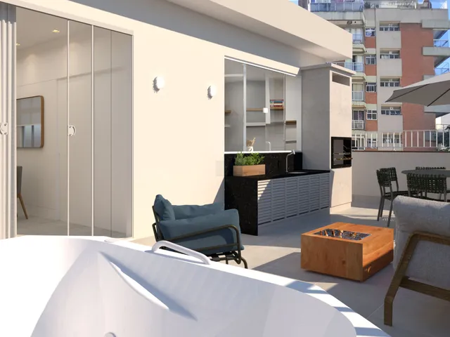 Imagem 12: Cobertura Linear 237m² Com 3 Quartos 2 Suítes 1 Vaga Na Zona Sul