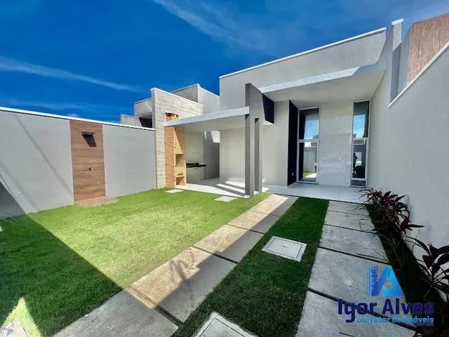 Imagem: Casa Plana com 3 Suítes e Uma Arquitetura