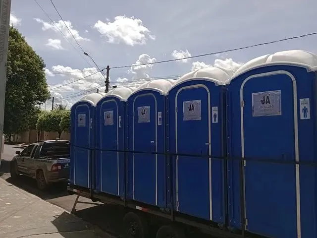 Imagem: Aluguel de Banheiro Químico
