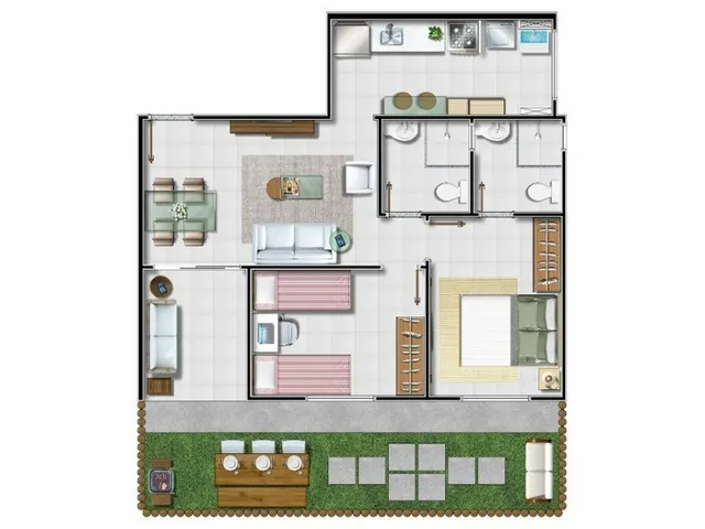 Imagem 10: Apartamento de 02 quartos com suíte em Abrantes !