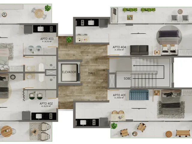 Imagem 2: Apartamento à venda no bairro Jardim Oceania - João Pessoa/PB