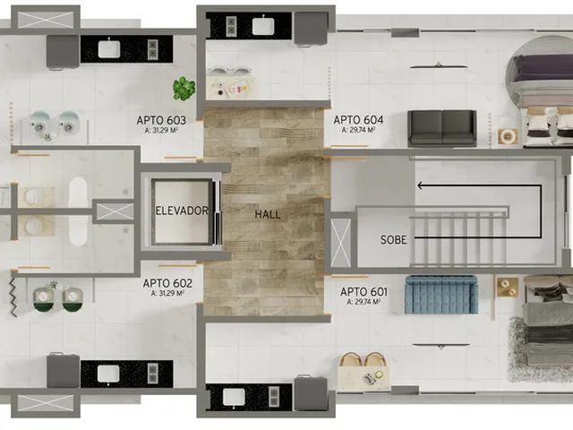 Imagem 3: Apartamento à venda no bairro Jardim Oceania - João Pessoa/PB