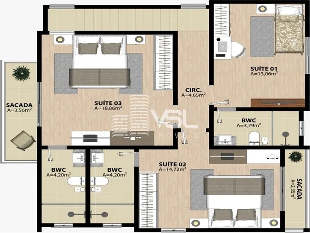 Imagem 2: Casa nova com 3 Suítes e 2 garagens, Santo Antônio de Lisboa