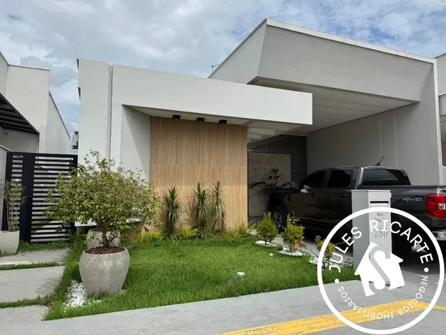 Imagem: A casa em condomínio possui 3 Dormitórios, 3 Suítes, 1
