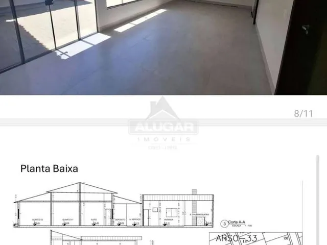 Imagem 4: Casa- 3 quartos com piscina- 307 Sul