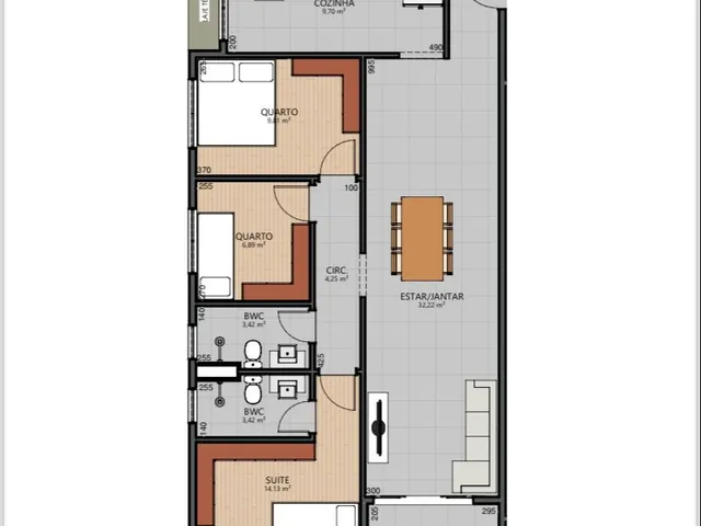 Imagem 2: APARTAMENTO RESIDENCIAL em GUARAPUAVA - PR, SANTA CRUZ