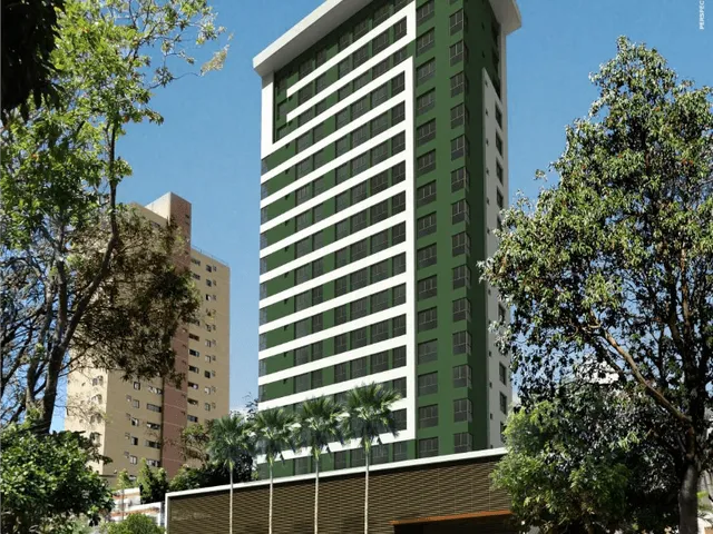 Imagem: O apartamento possui 1 Dormitório, 1 Suíte, 1 Banheiro, 1