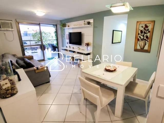 Imagem 1: Apartamento à venda com 103m², 3 quartos (suíte) e 2 vagas no Recreio dos Bandeirantes