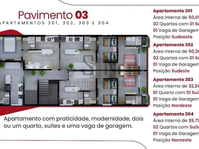 Imagem: Apartamento no Bairro do Besa C/50,26m²