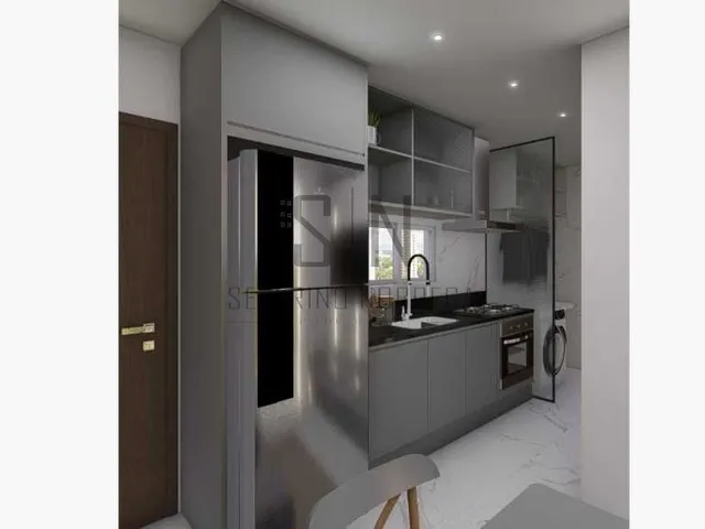 Imagem 3: Apartamento Em Carapibus Tipo Flat C/37,64m² 01 Vaga, 1º Andar, Quarto, Sala , cozinha