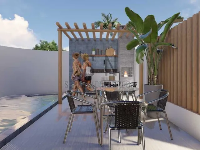 Imagem 12: Apartamento Em Carapibus Tipo Flat C/37,64m² 01 Vaga, 1º Andar, Quarto, Sala , cozinha